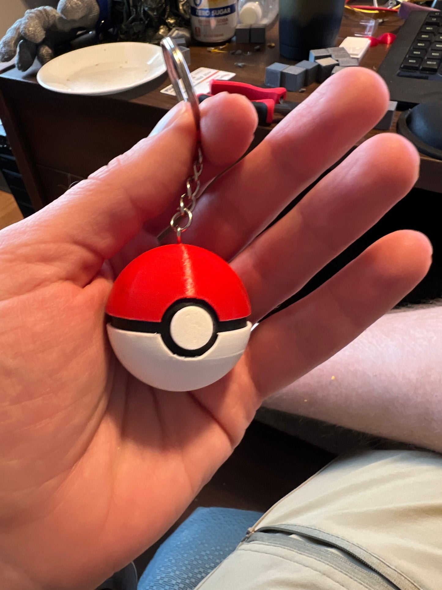 Pokeball Keychain from Pokemon