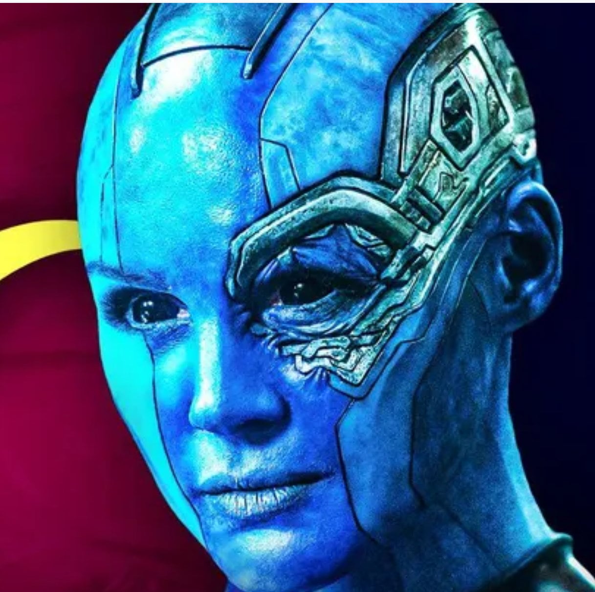 Nebula Eyepiece / Headpiece Prosthetic Molds for Cosplay